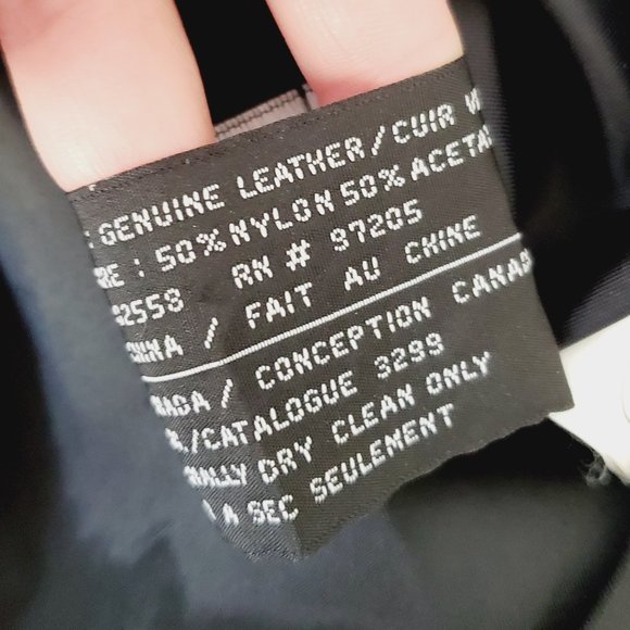 DANIER Genuine Leather Vintage 90's Black Jacket - Picture 8 of 10